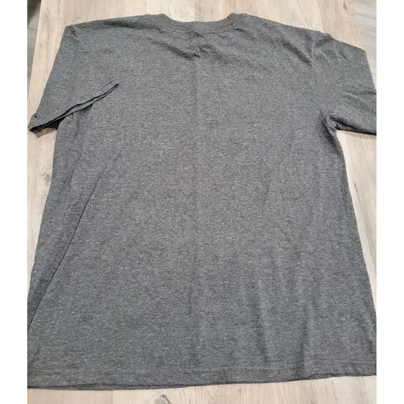 Boys Batman Graphic Print Charcoal Gray Tee, Size M - Picture 4 of 6